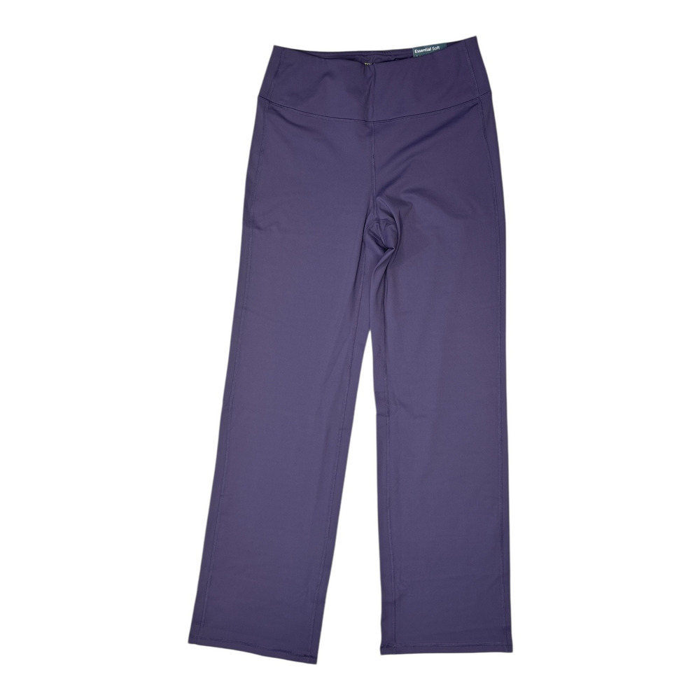 Tek Gear Purple High-rise Bootcut Essential Soft Leggings Size Large